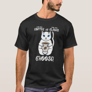 T-shirt Café Ou Légumes Chat