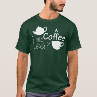 T-shirt Café Ou Thé
