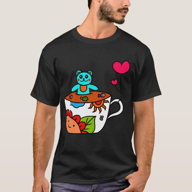 T-shirt Café Ours Spécial (Devant)