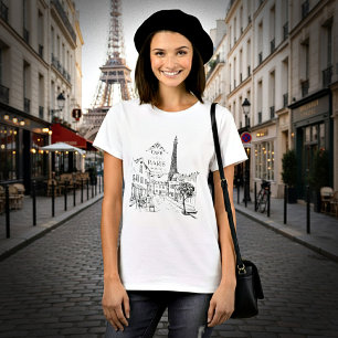 T-shirt Café Paris