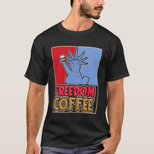 T-shirt Café Poster Café Barista Roaster - Café 4E De (Devant)