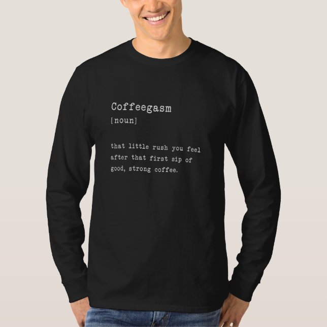 T-shirt Café Pour Café (Devant)