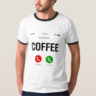 T-shirt Café qui appelle