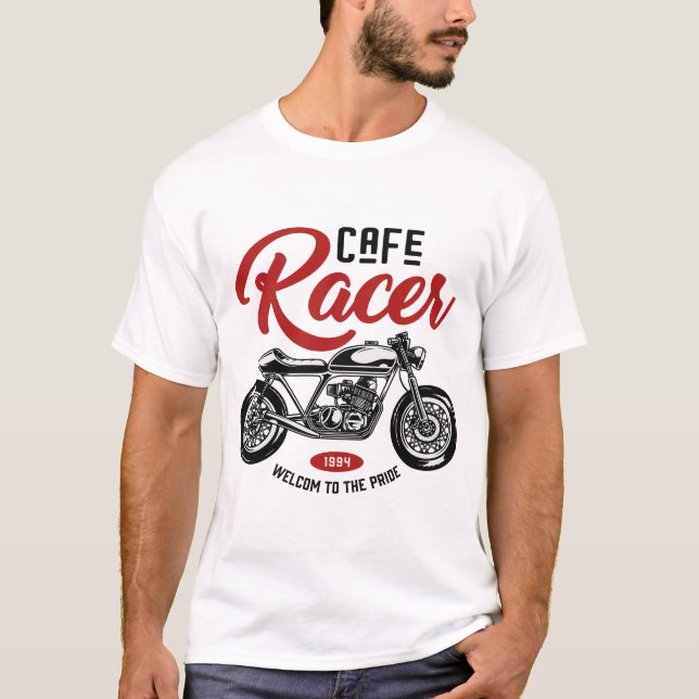 T-shirt Cafe Racer (Devant)
