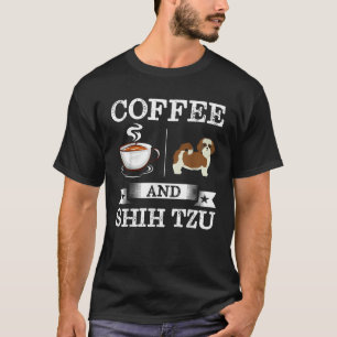 T-shirt Café Shih Tzu et cadeau de chien mignon Shih Tzu 