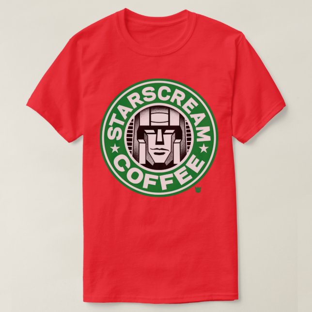 T-SHIRT CAFÉ STARSCREAM (Design devant)