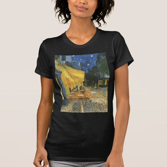 T-shirt Cafe Terrace - Vincent van Gogh (Devant)