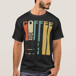 T-shirt Café vintage caffiné