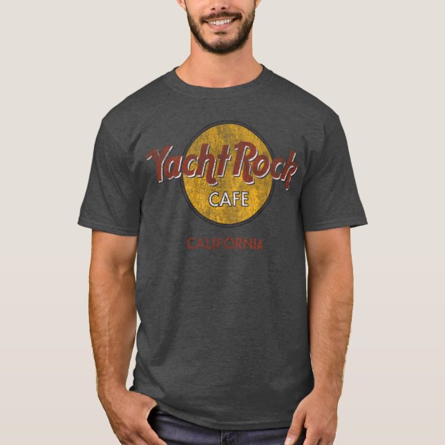 T-shirt Cafe Yacht Rock (Devant)