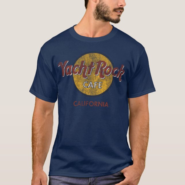 T-shirt Cafe Yacht Rock (Devant)