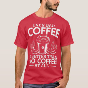 T-shirt Caféine Barista Espresso Latte Café
