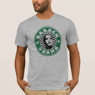 T-shirt Caféine d'étoile de Barack Obama