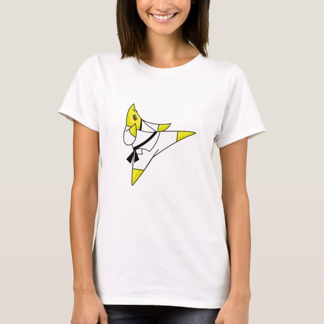 T-shirt Cafepress d'étoile de karaté (Devant)