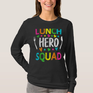 T-shirt Cafétéria de l'équipe de paniers-repas 1 ouvriers