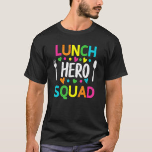 T-shirt Cafétéria de l'équipe de paniers-repas 1 ouvriers