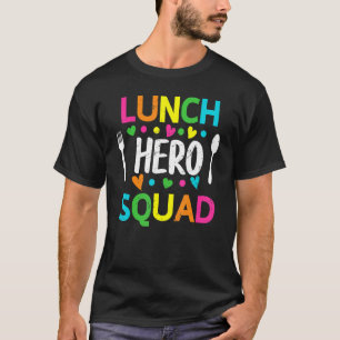 T-shirt Cafétéria de l'équipe de paniers-repas de l'école