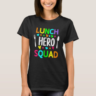 T-shirt Cafétéria de l'équipe de paniers-repas de l'école 