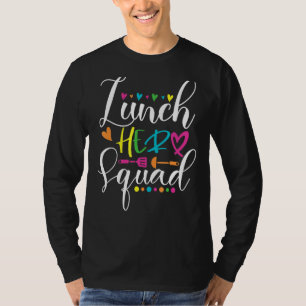 T-shirt Cafétéria de l'équipe de paniers-repas de l'école