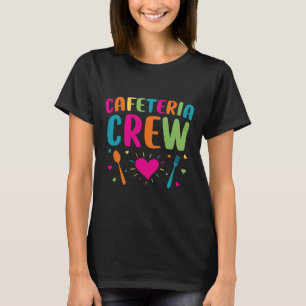 T-shirt Cafétéria Déjeuner dame Retour à l'école nouveauté
