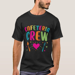 T-shirt Cafétéria Déjeuner dame Retour à l'école nouveauté