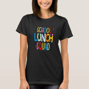 T-shirt Cafétéria employé déjeuner dame foo
