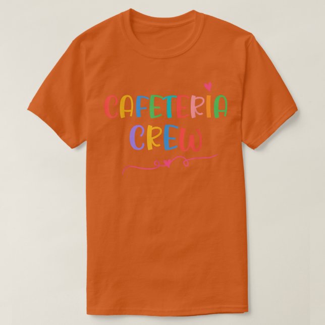 T-shirt Cafétéria Squad - Déjeuner Dames Rock Déjeuner Lad (Design devant)