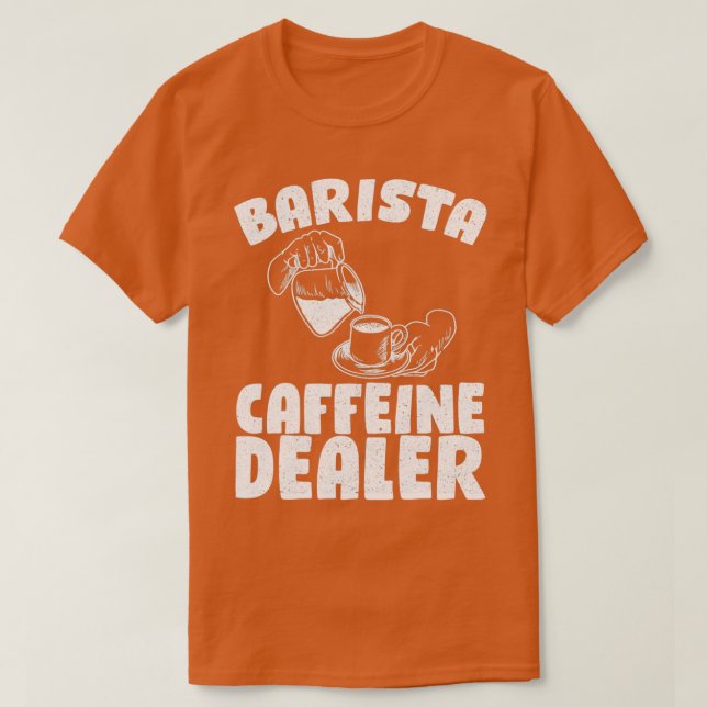 T-shirt Cafetière Barista 30 (Design devant)
