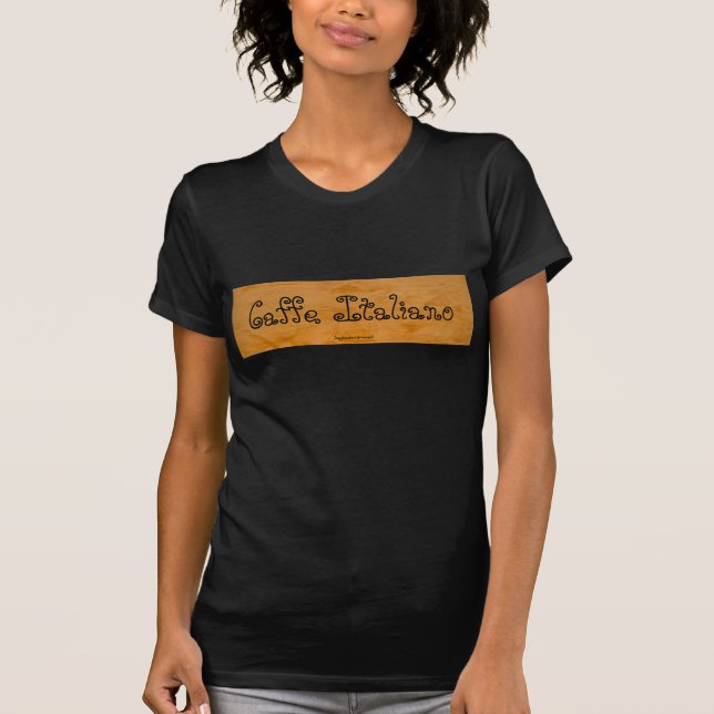 T-shirt Caffe italienne (Devant)