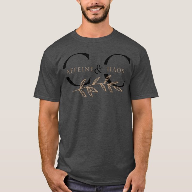 T-shirt Caffeine Chaos Conception de la marque Caffeine et (Devant)