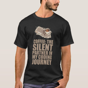 T-shirt Caffeine Coder Concepteur de logiciels Ingénieur C