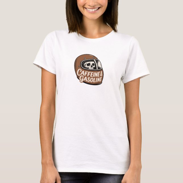 T-SHIRT CAFFÉINE & ESSENCE (Devant)