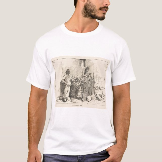 T-shirt Cage d'aigle de Zuni (Devant)