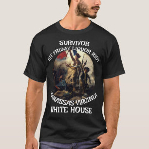 T-shirt Cage de migrants Brown Black Spartacus Rome Trump