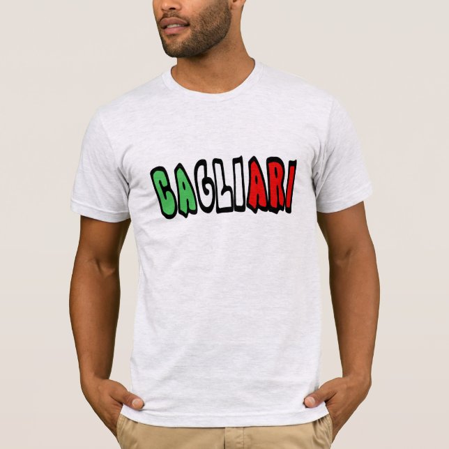 T-shirt Cagliari (Devant)