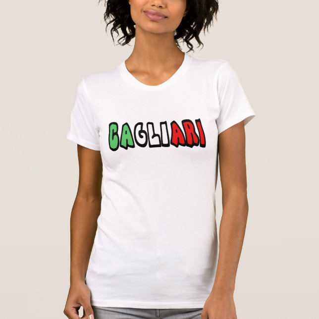 T-shirt Cagliari (Devant)