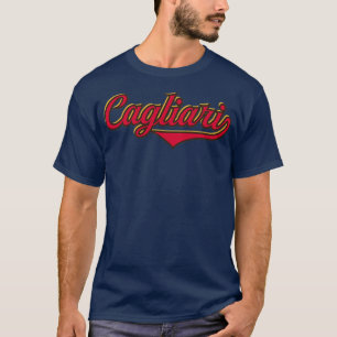 T-shirt Cagliari Sardaigne Italia Italie Toscane Vintage S