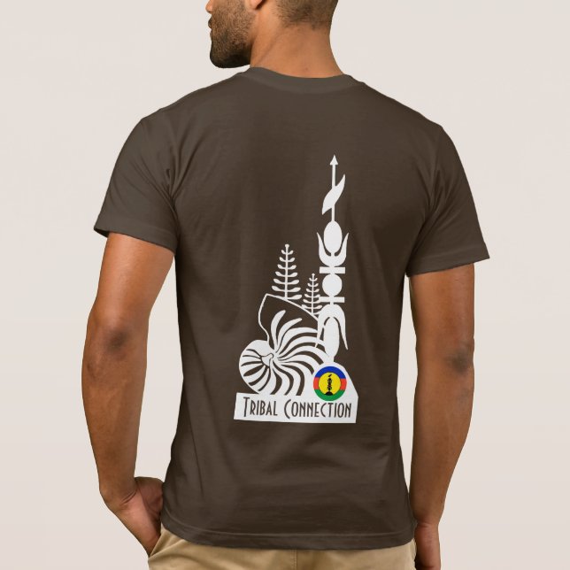 T-shirt Cagou Style/Tribal connection (Dos)