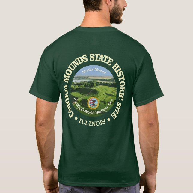T-shirt Cahokia Mounds SHS (Dos)