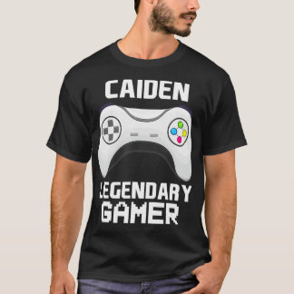 T-shirt Caiden Joueur légendaire Jeu vidéo personnalisé N