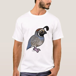 T-shirt Cailles de Californie mignonnes