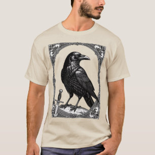 T-shirt Caim L'Oiseau de l'Ombre Intrépide