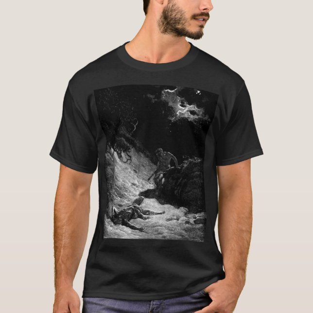 T-shirt Caïn et Abel - - Gustave Dore (Devant)