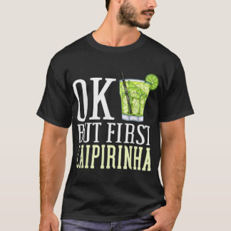 T-shirt Caipirinha Boire Cocktail Brésil