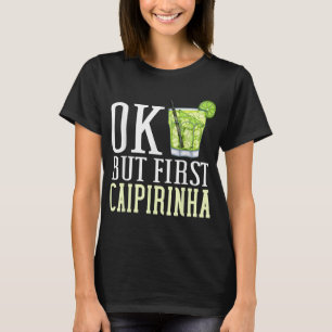T-shirt Caipirinha Boire Cocktail Brésil