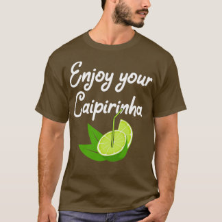 T-shirt Caipirinha Cocktail alcool bar bar bar bar