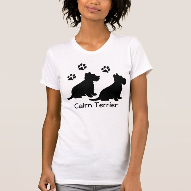 T-shirt Cairn Terrier (Devant)