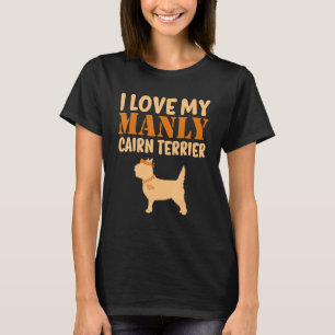 T-shirt Cairn Terrier Canine Funny Garçon chien levrette G