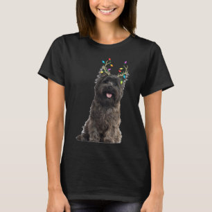 T-shirt Cairn Terrier Reindeer Christmas Dog