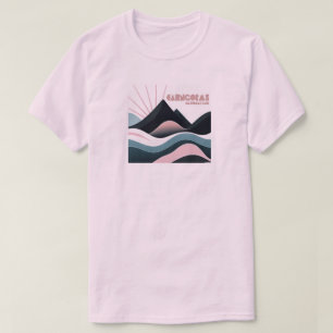 T-shirt Cairngorges National Park Scotland Coloured Hills