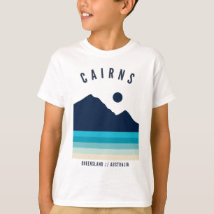 T-shirt Cairns Queensland Australie Rétro Vintage Plage